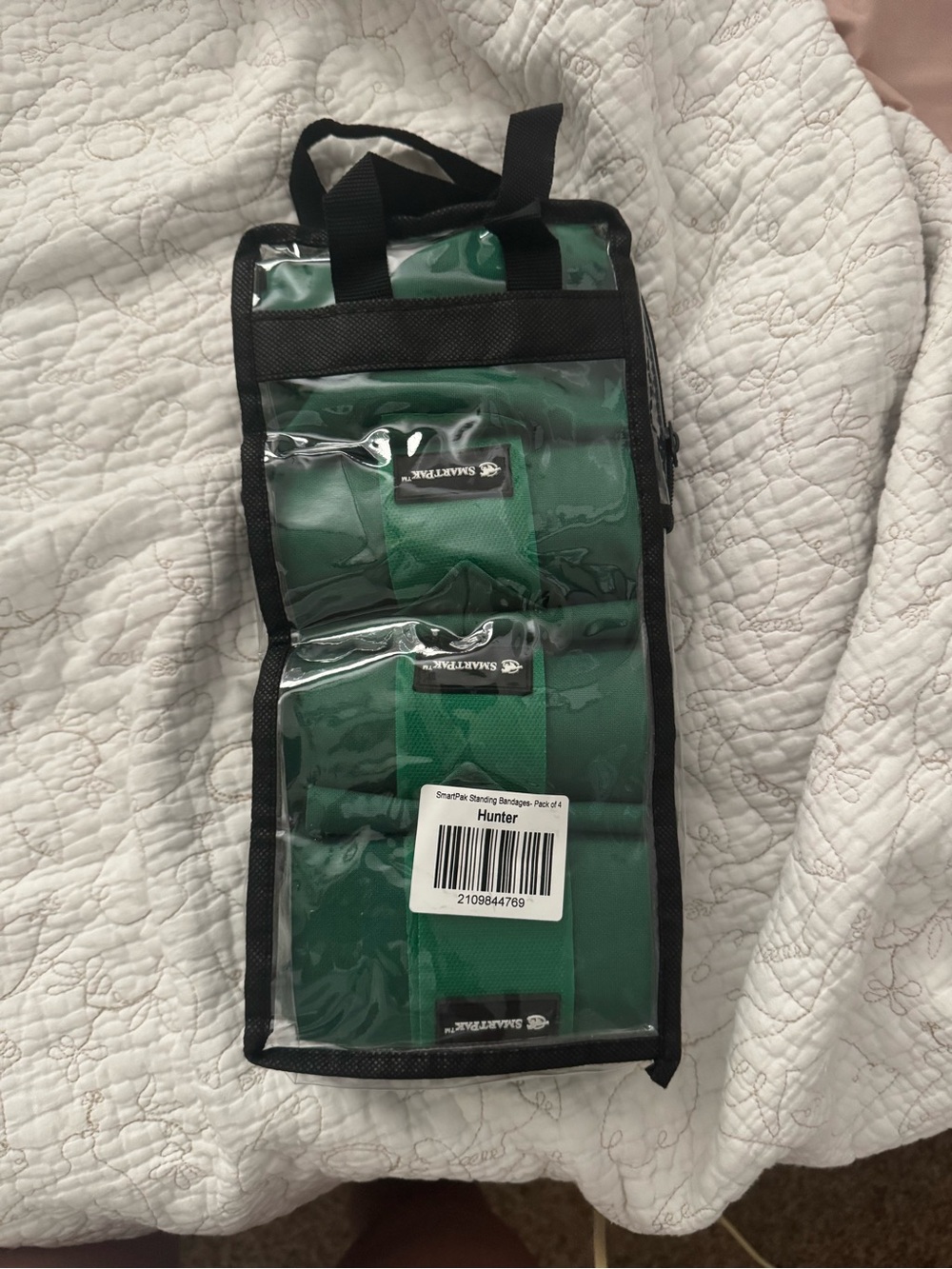 SmartPak Hunter Green standing wraps